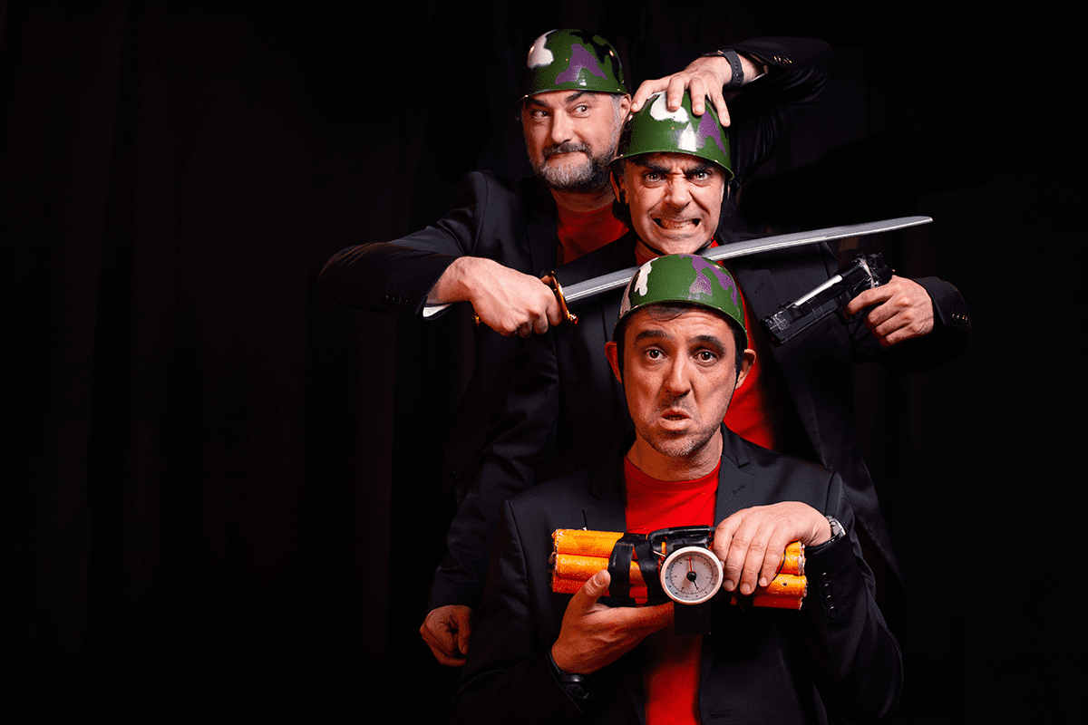 Imagen del espectáculo teatral Corta el cable rojo