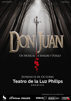 Don Juan, un musical a sangre y fuego → Teatro Gran Vía