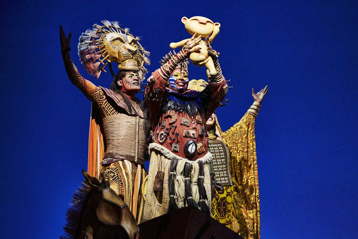 'El Rey León' es uno de los espectáculos imprescindibles de la capital con funciones durante la Semana Santa.