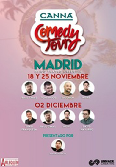 Canna Comedy Tour → Teatro Arlequín Gran Vía
