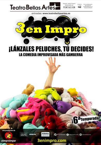3 en Impro → Teatro Bellas Artes