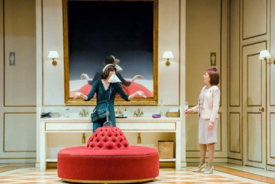 Imagen del espectáculo teatral 'La madre que me parió' en el Teatro Lara