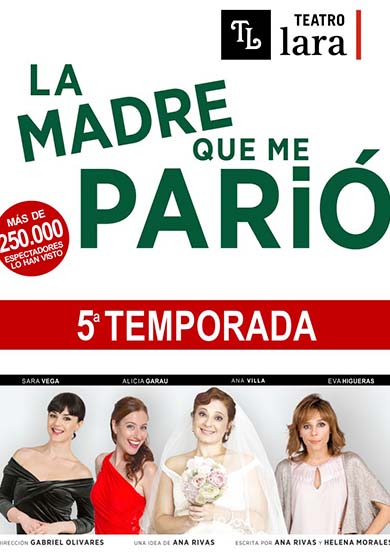 La madre que me parió → Teatro Lara