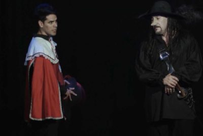 Imagen de Cyrano de Bergerac de Paloma Mejía en el Teatro Victoria