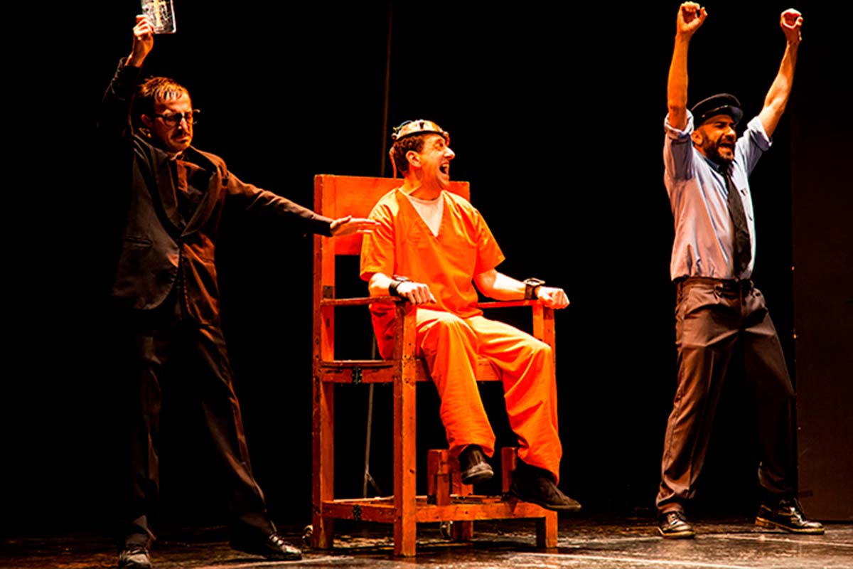 Imagen del espectáculo teatral 666 de Yllana