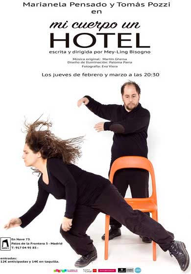 Mi cuerpo un hotel → Nave 73