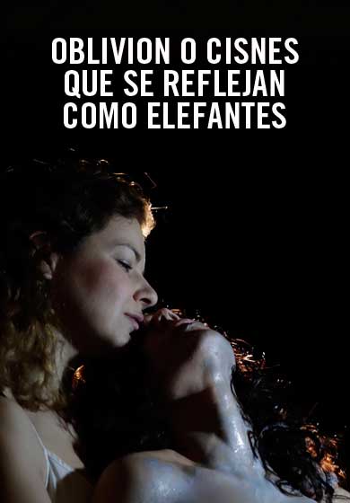 Oblivion o cisnes que se reflejan como elefantes → Teatro del Barrio