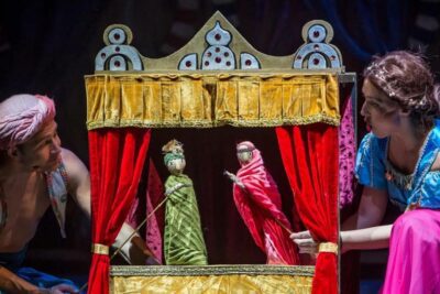 Imagen del musical Aladino y la lámpara de La Bicicleta