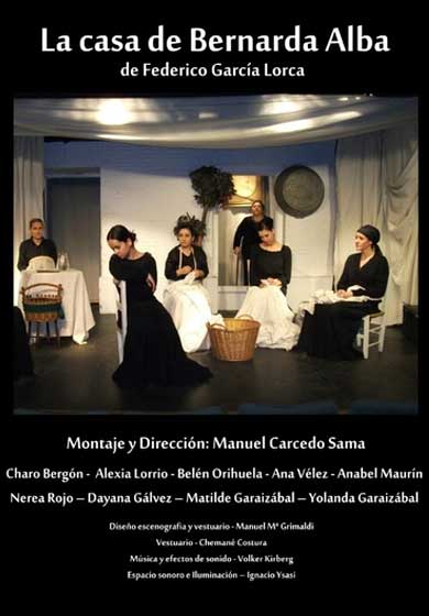 Carcedo Sama: La casa de Bernarda Alba → Teatro Karpas