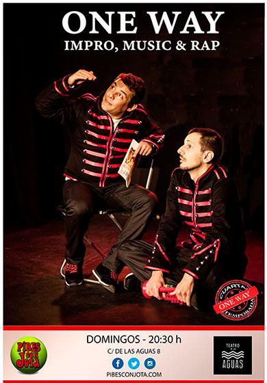 One way: impro, música y rap → Teatro de las Aguas