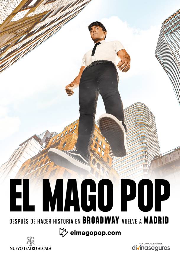 El Mago Pop: Nada es imposible (Broadway Edition) → Teatro Nuevo Alcalá