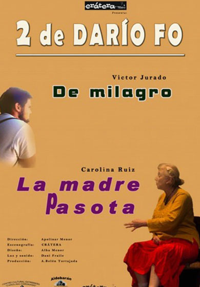Dos de Darío Fo → Sala de Teatro Bululú