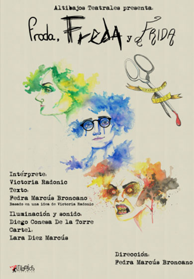 Froda, Freda y Frida → Teatro de las Aguas