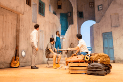 imagen del musical 'Mamma mia!' de Juan Carlos Fisher
