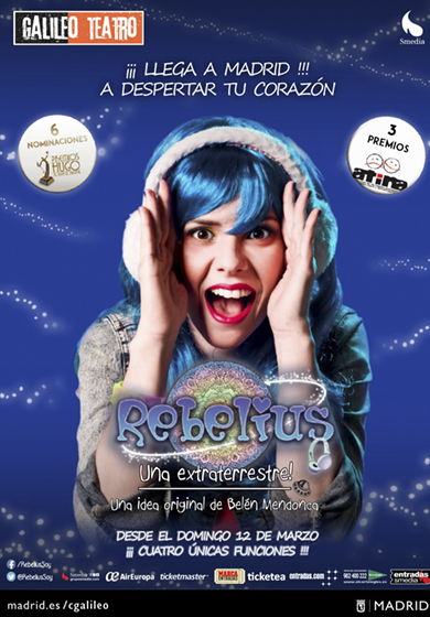Rebelius - Una extraterrestre! → Teatro Quique San Francisco