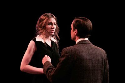 Imagen del espectáculo teatral 'Usted tiene ojos de mujer fatal... en la radio' de Ramón Paso y Jardiel Poncela