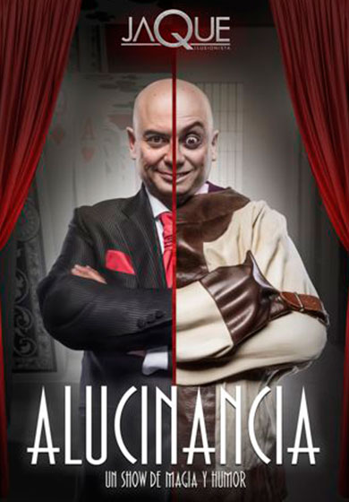 Alucinancia, Mago Jaque → Teatro Quique San Francisco
