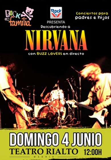 Rock en familia - Nirvana → Teatro Rialto