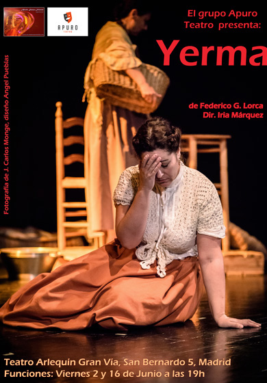 YERMA - Apuro Teatro → Teatro Arlequín Gran Vía