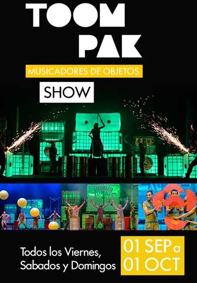 ToomPak - Musicadores de objetos → Teatro Apolo Madrid