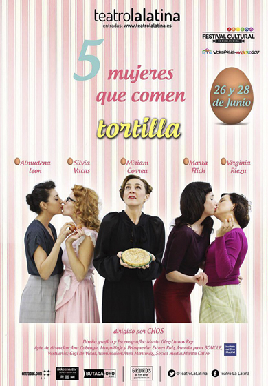 5 mujeres que comen tortilla → Teatro La Latina