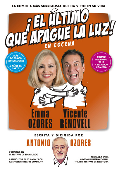 ¡El último que apague la luz! → Gran Teatro CaixaBank Príncipe Pío