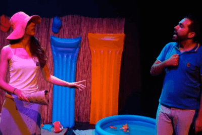 imagen de la obra 'Improsummer' de Calambur Teatro