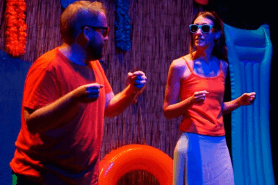 imagen de la obra 'Improsummer' de Calambur Teatro