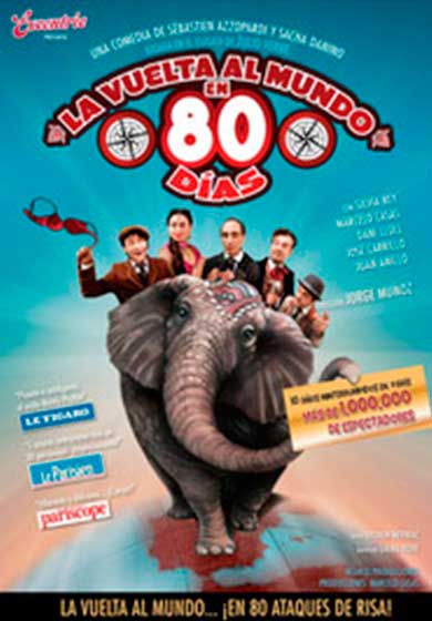 La vuelta al mundo en 80 días → Teatro Muñoz Seca