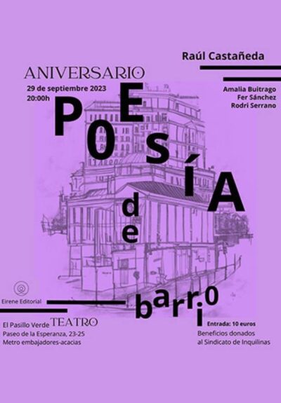 Aniversario Poesía de barrio