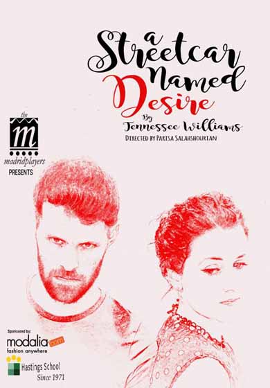 Un tranvía llamado deseo - The Madrid Players → Teatro Tribueñe