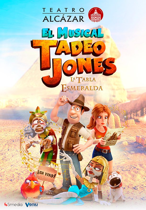 Tadeo Jones y la tabla esmeralda, el musical
