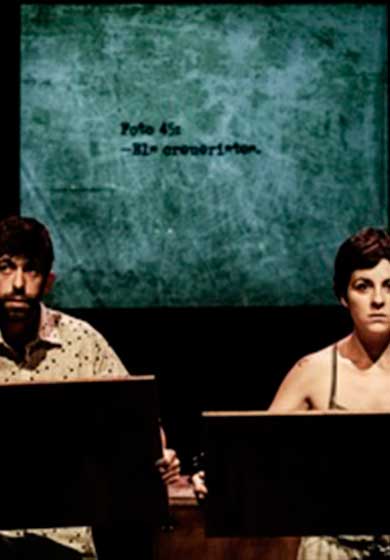 Se nos está quedando cuerpo de posguerra → Sala de Teatro Bululú
