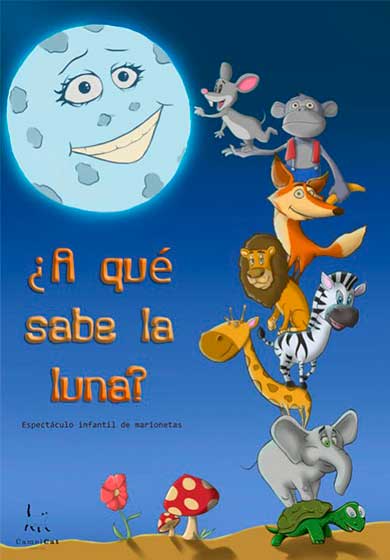 Sara Luna: ¿A qué sabe la Luna? → Teatro Tarambana
