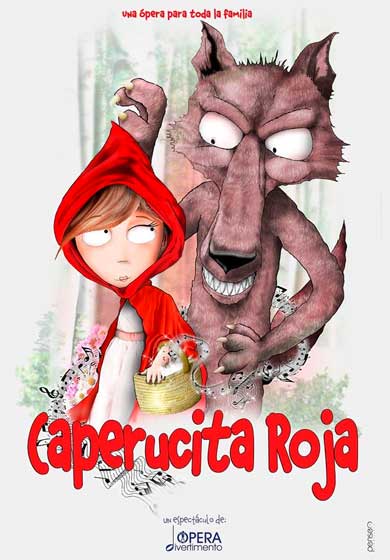 Caperucita roja, tu primera ópera → Teatro Bellas Artes
