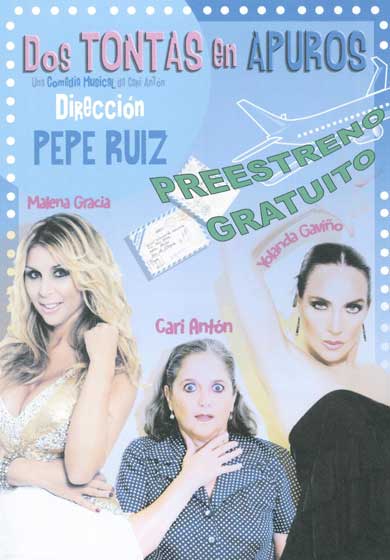 Dos tontas en apuros → Teatro Quevedo