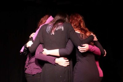 Imagen del espectáculo teatral 'Impro en femenino' en Nave 73