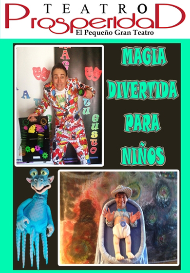 Magia divertida para niños → Teatro Prosperidad