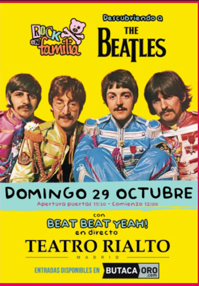 Rock en familia: The Beatles → Teatro Rialto