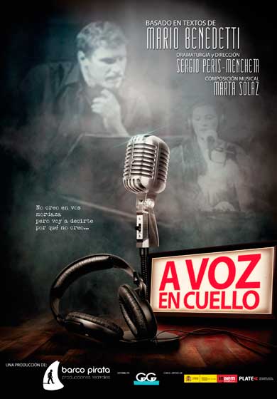 Sergio Peris-Mencheta: A voz en cuello → Teatro del Barrio