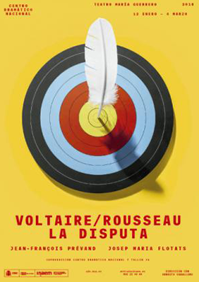 Voltaire / Rousseau. La disputa → Teatro María Guerrero (Centro Dramático Nacional)