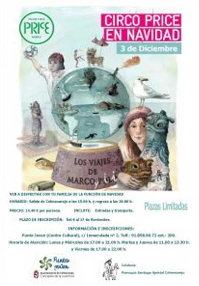 Circo Price en Navidad: Los viajes de Marco y Pili → Teatro Circo Price