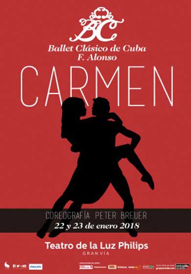Ballet Clásico de Cuba F. Alonso: Carmen → Teatro Gran Vía