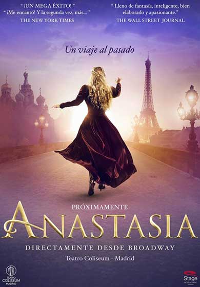 Anastasia, el musical → Teatro Coliseum