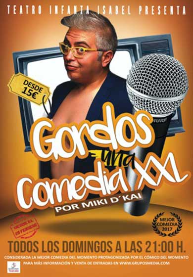 Gordos, una comedia XXL → Teatro Infanta Isabel