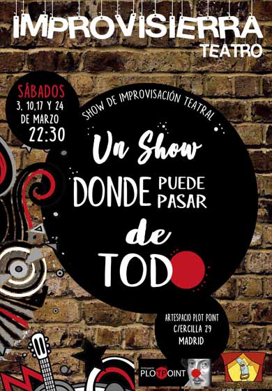 El show de Improvisierra → Artespacio Plot Point