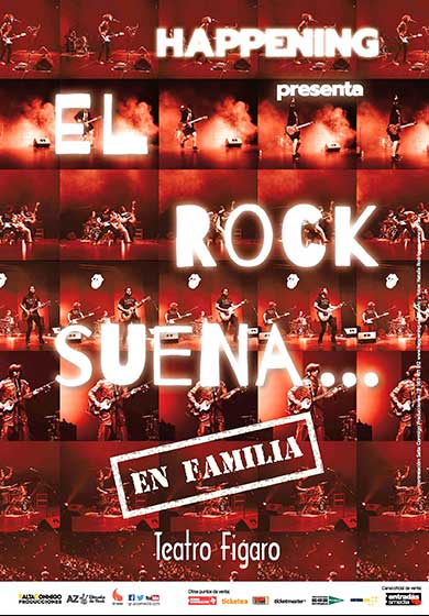 El rock suena... en familia → Teatro Fígaro