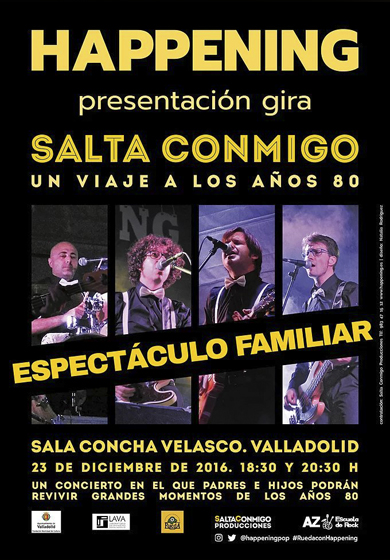Salta conmigo: un viaje a los 80 → Teatro Príncipe Gran Vía