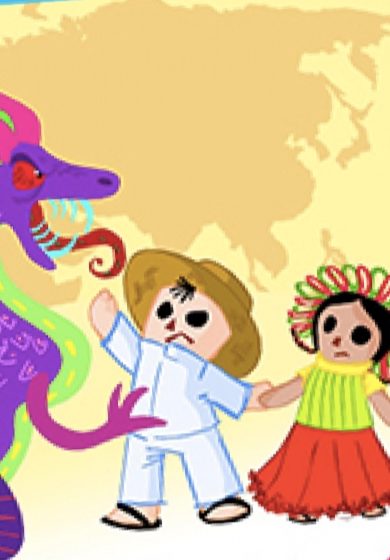 Los Viajes del Abuelo: La Leyenda de San Jordi → El Montacargas