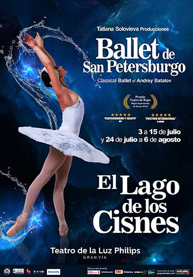 Ballet de San Petersburgo: El Lago de los Cisnes → Teatro Gran Vía